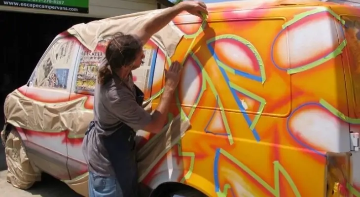 how much does it cost to paint a van